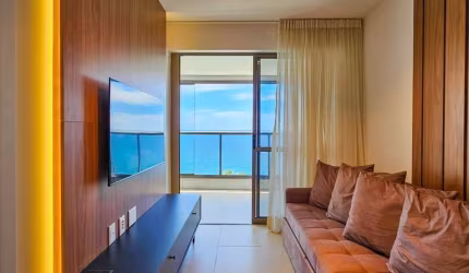Beach Class - 1 Quarto - ALUGUEL- 1 QUARTO COM 45M² EM ONDINA.