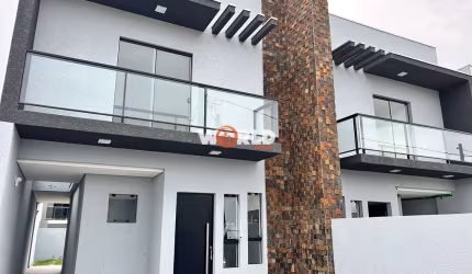 sobrado com 3 quatros e 1 suíte  pontal do parana