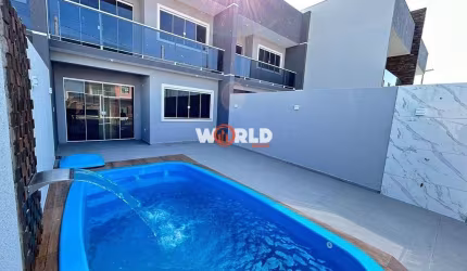 sobrado com 3 quartos 1suite  praia leste