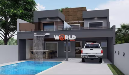 Sobrado Novo Próximo Ao Mar Com Piscina e Jacuzzi