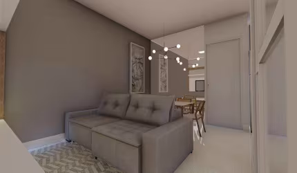 Apartamento para Venda em Santo André, Jardim das Maravilhas, 2 dormitórios, 1 banheiro, 1 vaga