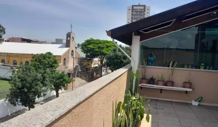 Cobertura para Venda em Santo André, Paraíso, 2 dormitórios, 1 suíte, 3 banheiros, 2 vagas