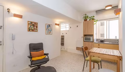 Apartamento tipo para venda com 1 quarto, 47m²