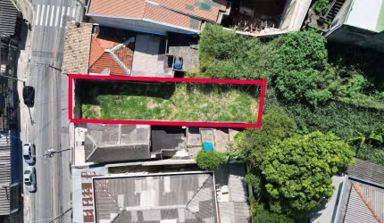 Terreno comercial para venda, 220m²