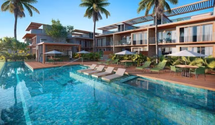 Village com 2 dormitórios à venda, 73 m² por R$ 556.500,00 - Itacimirim - Camaçari/BA