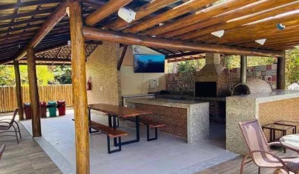 Apartamento Triplex com 4 dormitórios para alugar, 165 m² por R$ 6.800/mês - Itacimirim - Camaçari/BA