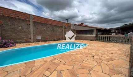 Chácara no Rio Bonito, próximo ao lago com 3 dormitórios à venda, 400 m² - R$ 450.000,00