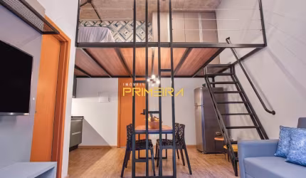 Studio Mobiliado no Edifício Casa Trajano