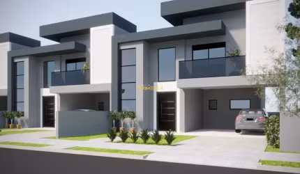 Casa Campo Comprido - Sobrado 3 dormitórios (3suítes), 4 banheiros e 2 vagas.