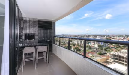 Edifício Cabral Hills - 3q Com Suite E Sacada Com Churrasqueira