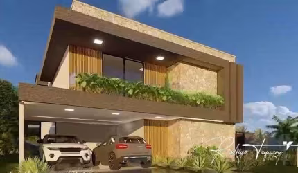 Jardins Verona – Sobrado à venda em Goiânia com 4 suítes, varanda gourmet e piscina aquecida
