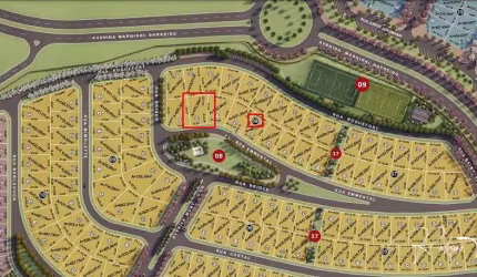 Jardins França – Terreno à venda em Goiânia com 407 m² em condomínio fechado de alto padrão