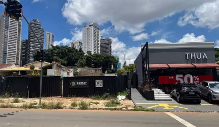 Lote comercial à venda no Setor Sul com 520 m² e projeto aprovado próximo ao Parque Areião