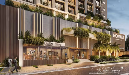 Nomad Modern Life – Apartamentos ultracompactos à venda no Setor Bueno de 22 a 68 m², com 1, 2 ou 3 quartos e lazer completo