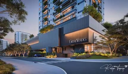 EntreVerdes Residencial – Apartamentos à venda no Setor Pedro Ludovico com acesso ao Parque Areião