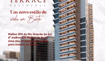 Apartamento à venda, 2 quartos, 1 suíte, 1 vaga, Centro - Bento Gonçalves/RS