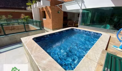 Cobertura com 4 dormitórios à venda, 226 m² por R$ 1.350.000,00 - Prainha - Caraguatatuba/SP