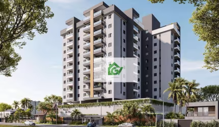 Apartamento com 2 dormitórios à venda, 62 m² por R$ 359.339,08 - Praia das Palmeiras - Caraguatatuba/SP
