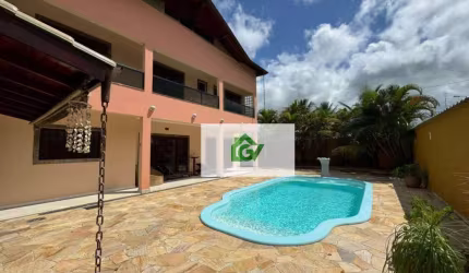 Sobrado com 4 dormitórios à venda, 257 m² por R$ 950.000 - Pontal de Santa Marina - Caraguatatuba/SP