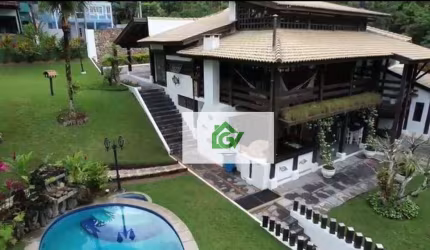 Casa com 5 dormitórios à venda, 500 m² por R$ 10.500.000,00 - Guaecá - São Sebastião/SP