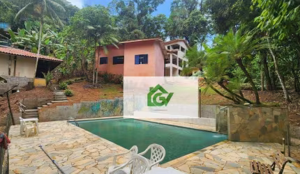 Chácara com 3 dormitórios à venda, 5200 m² por R$ 1.690.900 - S Camburi - São Sebastião/SP