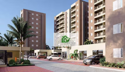 Apartamento com 2 dormitórios à venda, 56 m² por R$ 530.000,00 - Indaiá - Caraguatatuba/SP