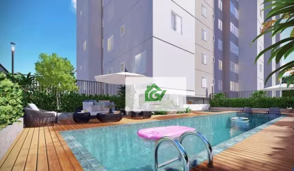 Apartamento com 2 dormitórios à venda, 50 m² por R$ 290.413,28 - Jardim das Gaivotas - Caraguatatuba/SP