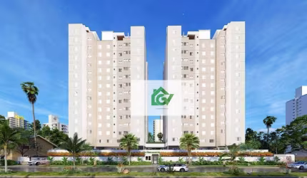 Apartamento com 2 dormitórios à venda, 50 m² por R$ 290.413 - Jardim das Gaivotas - Caraguatatuba/SP