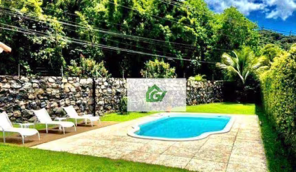 Casa com 3 dormitórios à venda, 350 m² por R$ 5.000.000,00 - Guaecá - São Sebastião/SP