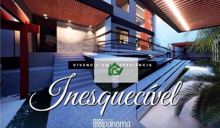 Apartamento com 1 dormitório Suíte à venda, 56 m² por R$ 486.500 - Aruan - Caraguatatuba/SP