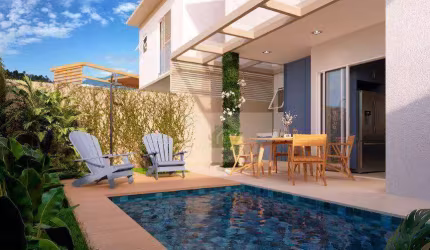 Casa com 3 dormitórios à venda, 94 m² por R$ 1.280.000 - Cigarras - São Sebastião/SP