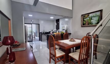Sobrado com 3 suites amplas à venda no condomínio Jardim Bréscia, Indaiatuba