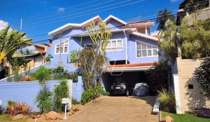 Casa em condomínio fechado com 5 quartos à venda na Rua Armando Eurico Stocco, 13, Jardim Botânico (Sousas), Campinas, 452 m2 por R$ 1.950.000
