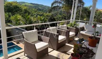 Casa em condomínio fechado com 3 quartos à venda na Rua San Conrado, S/N, Loteamento Caminhos de San Conrado (Sousas), Campinas, 360 m2 por R$ 1.890.000