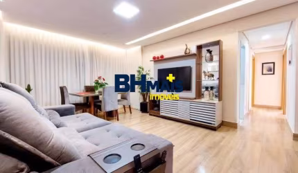 Apartamento com 3 quartos à venda na Rua Cantor Luiz Gonzaga, 291, Castelo, Belo Horizonte por R$ 698.000