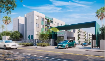 Apartamentos de 2 Dormitórios, Financiável à venda no Sertão do Maruim, São José, Santa Catarina