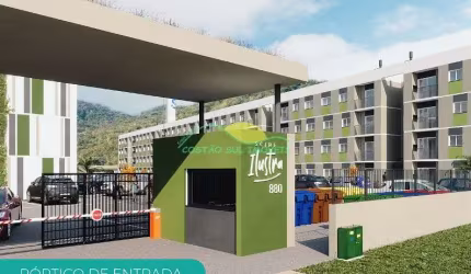 Apartamento Garden 2 Dormitórios, Financiável à venda em  São Sebastião, Palhoça, Santa Catarina