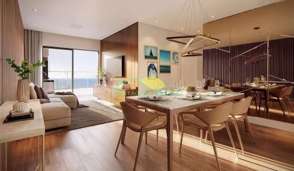 Apartamento 3 Dormitórios, sendo 1 suíte com Vista Mar à venda, em Tabuleiro Barra Velha, Santa Cat