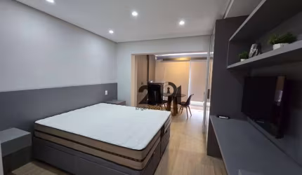 Studio à venda por R$ 570.000 - Brooklin - Mobiliado