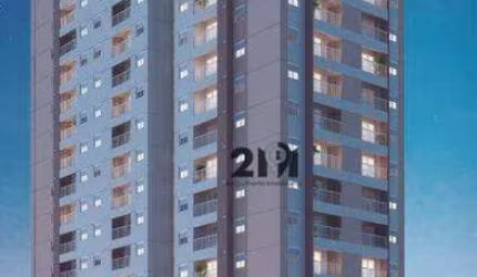 Apartamento com 2 dormitórios à venda, 42 m² por R$ 398.000 - Vila Guaca - São Paulo/SP
