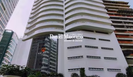 Apto de 3 dorm c/ 2 SUÍTES, 2 VAGAS, 100 metros da PRAIA, 123,38 m² de área útil. Bairro: CANTO DO FORTE.