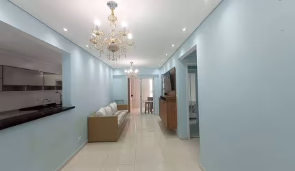 Apto 2 Dorm, sendo 1 suíte,  SACADA GOURMET, vista mar,  92 m² de área útil. Bairro: AVIAÇÃO.