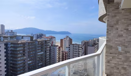 COBERTURA com 4 Dorm, VISTA MAR, 4 SUÍTES, 3 VAGAS, 193,04 m² de área útil. BAIRRO: GUILHERMINA.