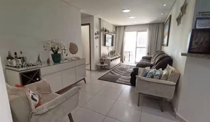 Apto de 3 Dorm c/ 3 SUÍTES, MOBILIADO,SACADA GOURMET, 2 vagas,  VISTA MAR, 123 m² de área útil. Bairro: AVIAÇÃO.