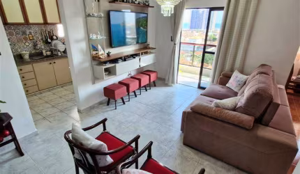 Apto de 2 Dorm sendo 1 SUÍTE, 2 SACADAS VISTA MAR, 96 m² de área útil. BAIRRO: CAIÇARA.