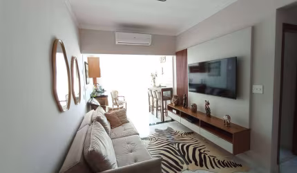 Apto de 2 Dorm c/ 1 suíte, MOBILIADO, Vista Mar, 70 m² de área útil. Bairro: TUPI.