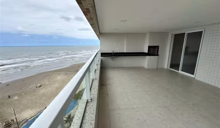 Apto de 3 Dorm c/ 3 SUÍTES, 3 VAGAS, FRENTE MAR, 138 m² de área útil. BAIRRO: CAIÇARA.