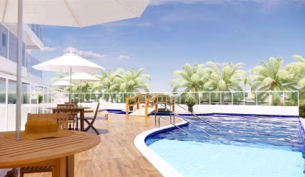 Apto de 2 Dorm c/ SUÍTE, 2 VAGAS, SACADA gourmet, 99 m² de área úitl. BAIRRO: CAIÇARA.