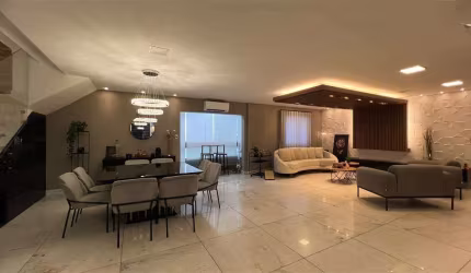 COBERTURA de 3 Dorm c/ 3 suítes, 3 vagas, 257 m² de área útil. BAIRRO:  FORTE.