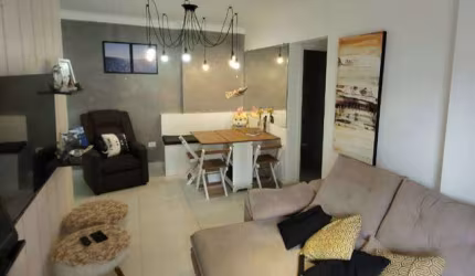 Apto de 1 Dorm c/ SUÍTE, sacada GOURMET, 57 m² de área útil. BAIRRO: BOQUEIRÃO.